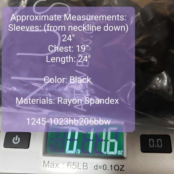 VENUS Black off the Shoulder size Medium Long Sleeve Top NEW - Picture 9 of 9